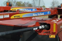 NH H7220 Mow Max discbine w/ rubber roll conditioners, 9' cut, light package