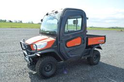 Kubota RTV 1100C w/ 506 hrs, diesel, 4wd, cab, AC,Heat,hyd. dump, (like new)