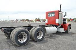 '91 Peterbuilt 379 cab & chassis, 6 cylinder diesel (title) VIN# 1XP5DE9X9MN304460