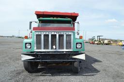 '79 International F model 10 wheeler w/ 20' 600 bushel grain dump body, tandem axle, IH 466 diesel m