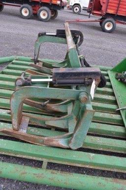 Wallace 64" quick attach grapple bucket, (fits JD H240 loader)