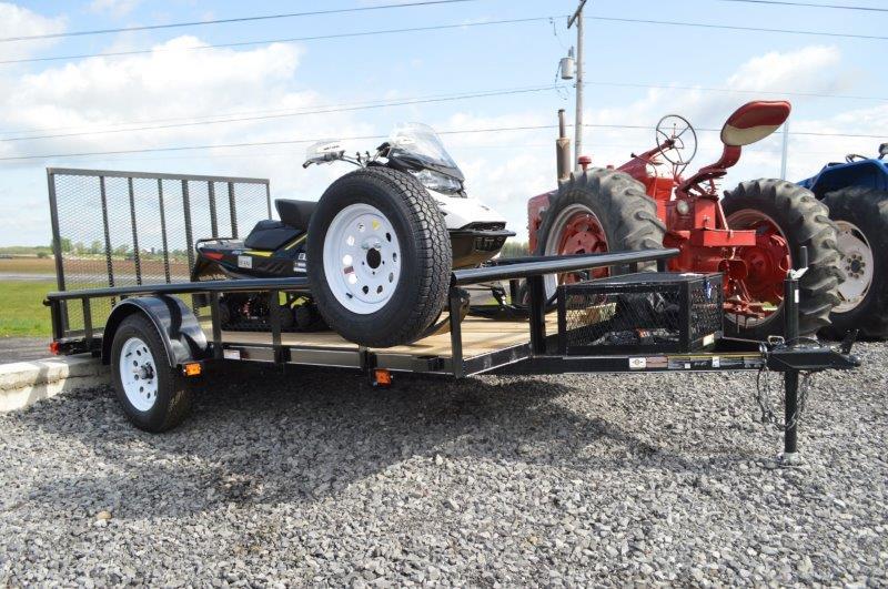 '19 7 1/2'x12' Carry-On trailer, spare tire, (registration), VIN# 4YMBU1219KV026642