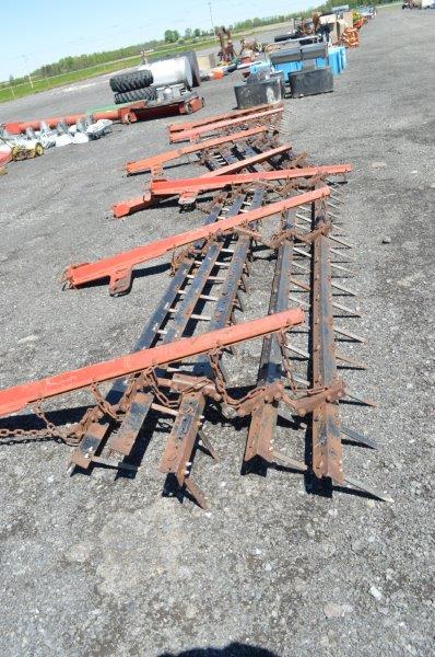 spike harrow for 28' sunflower field cultivator