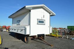 8'x16' mobile chicken coop w/ 26 roosting boxes, fully insulated, wired for 120 or 12 volt lighting,