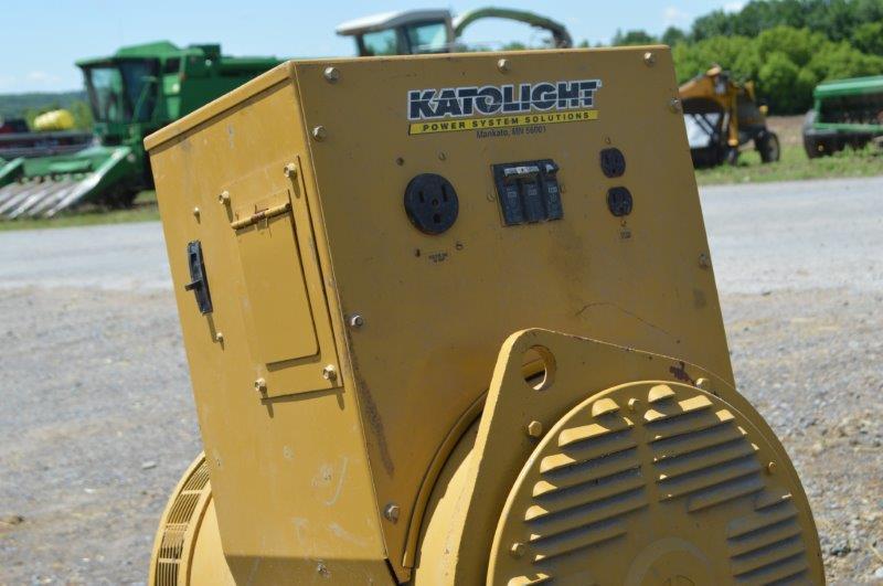 Katolight 40KW 1phase generator on homemade trailer