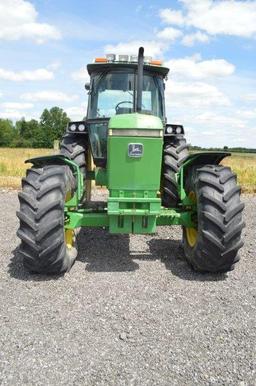 JD 3155 tractor w/ 3,481 hrs, 1,000 PTO, 3pt, 18.4R38 rear tires, serial# 40TSG33281928, (Run and dr