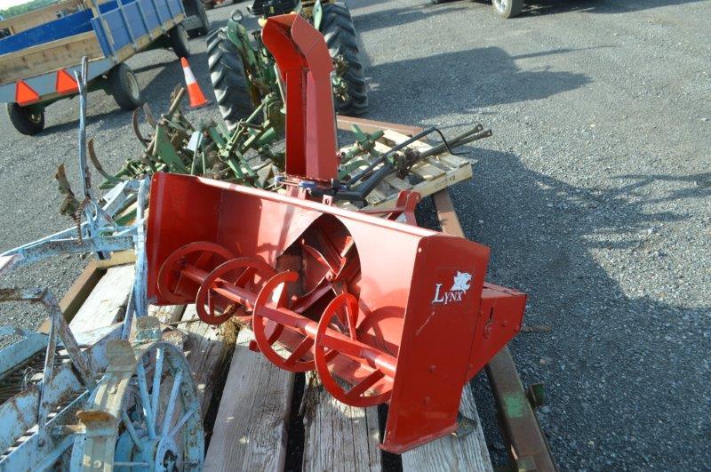 Lynx 5' snow blower, 3pt, 540 pto