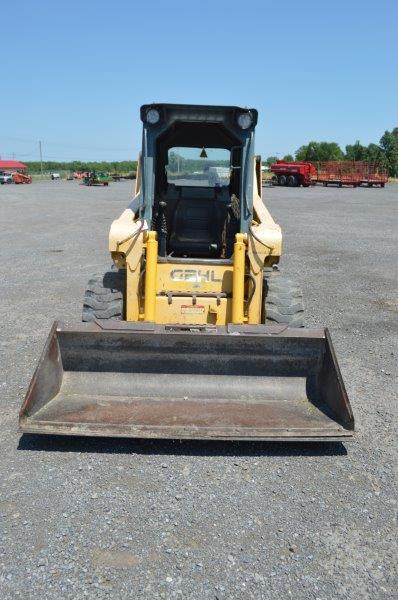 '07 Gehl 5640 E-series Turbo skidloader w/ 9,753 hrs, joystick controls, hyd quick attach, selling w