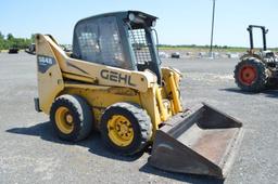 '07 Gehl 5640 E-series Turbo skidloader w/ 9,753 hrs, joystick controls, hyd quick attach, selling w