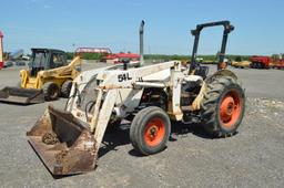 '85 Case 1194 w/ Case 54L loader w/ 6' bucket & 8' snow blade, 1,484 hrs, open station, 540 pto, 3pt