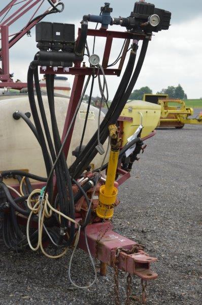 Hardi TR G sprayer w/ 45' booms, foam markers, hyd. lift, (controls in office)