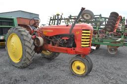 Massey Harris 30 tractor w/ narrow front, tricycle tires, 540 pto, 5 speed, 13.6-38 rear tires (new