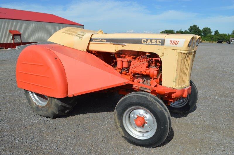 Case 730 Comfort King orchard tractor w/ wide front, diesel, 540 pto, 2 remotes, rear wheel gaurds,