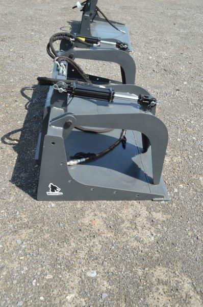 Wolverine heavy duty skid mount grapple bucket