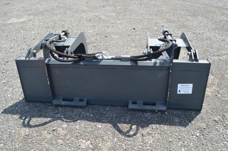 Wolverine heavy duty skid mount grapple bucket