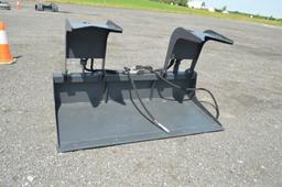 Wolverine heavy duty skid mount grapple bucket