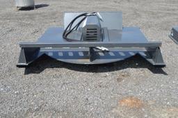 Wolverine heavy duty skid mount rotary mower w/ brush guard