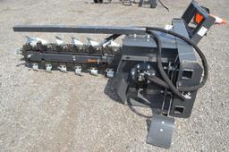 Wolverine heavy duty skid mount trencher