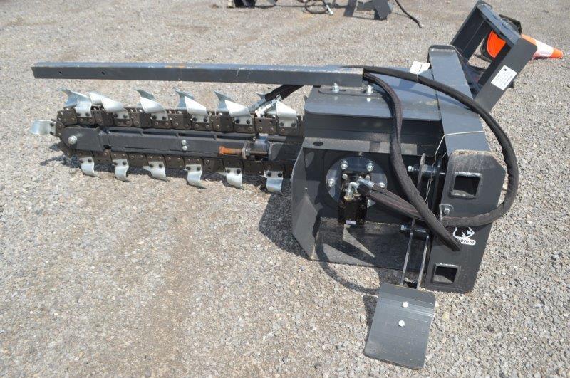 Wolverine heavy duty skid mount trencher