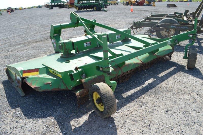 JD HX10 10' rotary mower, 3pt