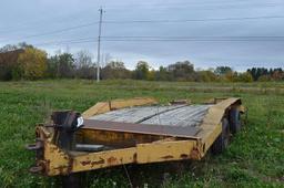 Heavy duty farm trailer, (no registration)