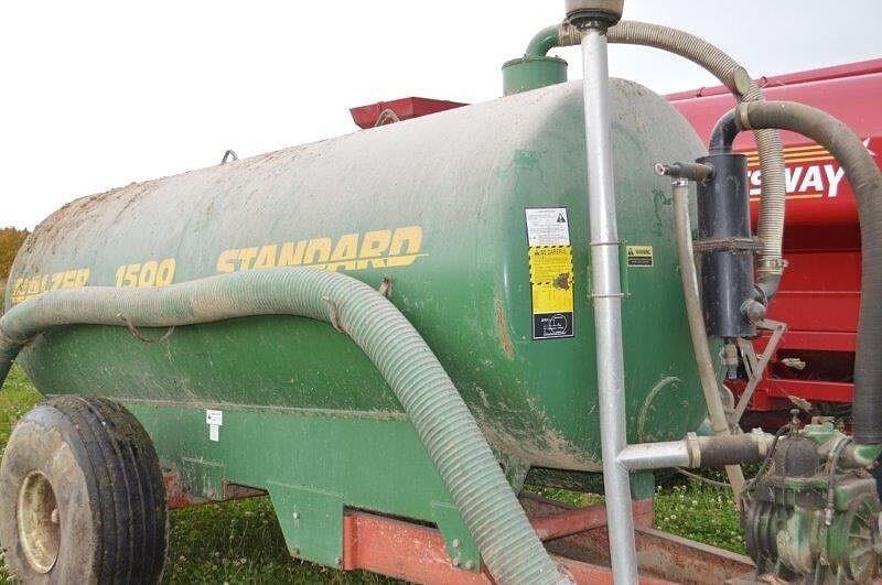 Balzer 1500 Standard liquid manure tanker, w/ exta discharge hose