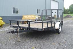 '07 PJ 12' utility trailer, vin# 3CVU8121672096236