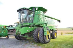 '98 JD 9610 Maximizer combine w/ 4wd, 3855/2775 hrs, Ag leader, TF3000 yield monitor, GPS, duals, st