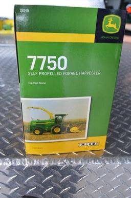 JD 7750 self propelled forage chopper, new in box