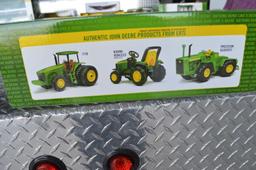 JD 70 tractor w/ disc, die-cast metal replica, new in box