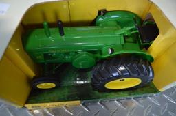 JD 80 tractor, die-cast metal replica, new in box