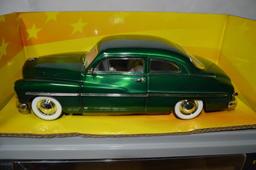 1949 Mercury, die-cast metal, 1/18 scale, new in box