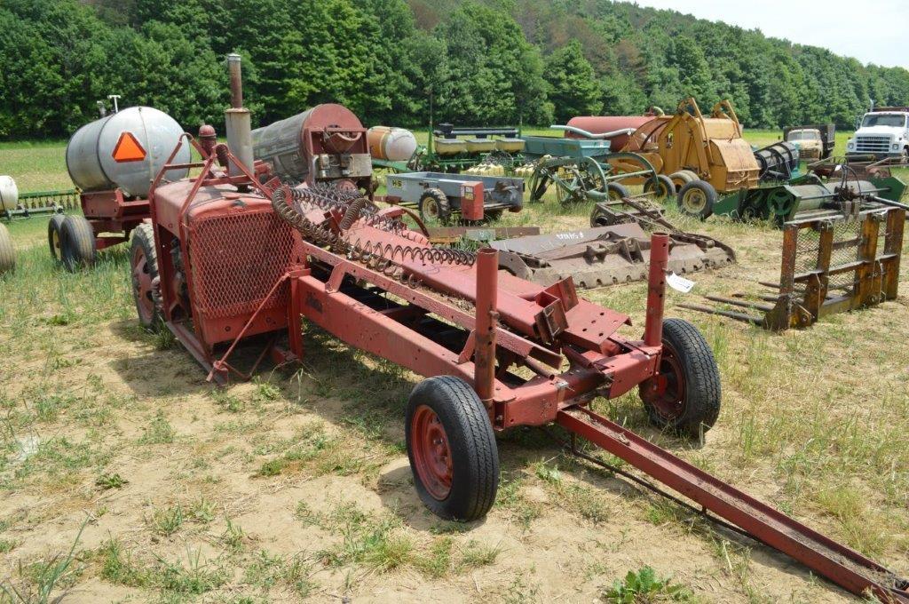 Lero wood processing unit w/ gas engine