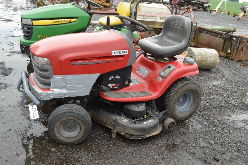 Craftsman Kohler Pro 20 V-Twin riding mower w/ 549hrs, 48'' deck