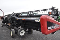 '08 CIH 2162 35' flex draper head w/ new belt, CIH flagship hook-up