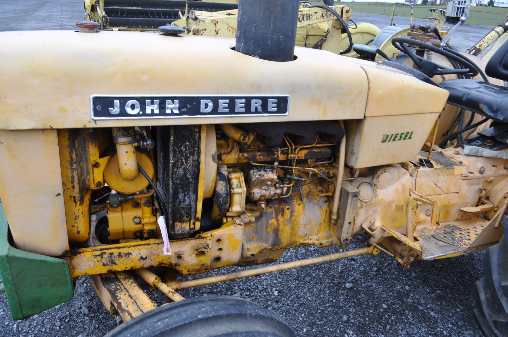 JD 302 diesel tractor w/ 4spd w/ high & low, 540pto, 3pt, open station