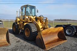 Komatsu WA250-3L wheel loader w/ 8.5' bucket, 20.5R-25 rubber, 9,169hrs, front hyd