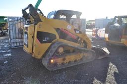 Cat 289C track skid loader w/ 2627hrs, 2spd, 18'' tracks, hyd quick att, aux hyd, sells w/ 80'' mate