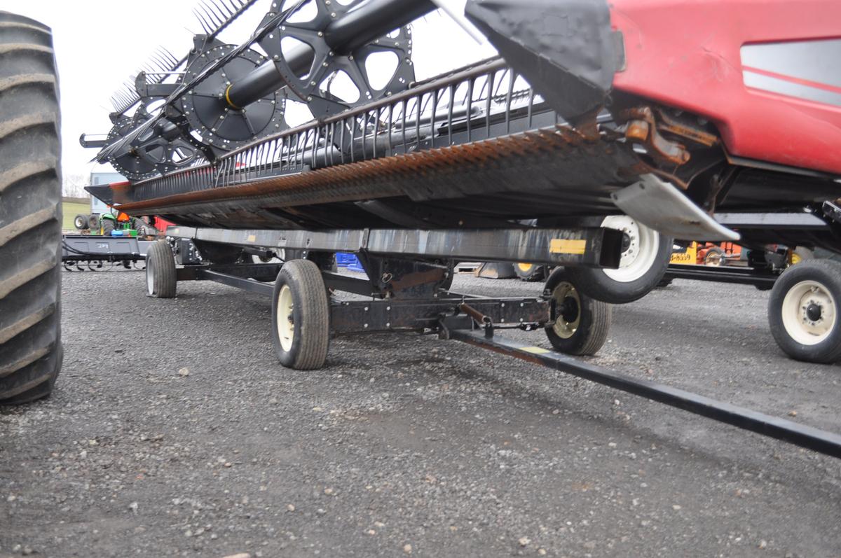 J&M 30' header cart wagon