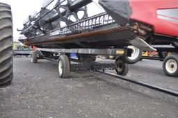 J&M 30' header cart wagon