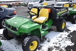 '19 JD TS 4X2 all terrain gator w/ 212hrs, gas, cargo box, 2wd, serial# 1M04X2XDPKM142717 (warranty)