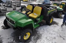 '19 JD TS 4X2 all terrain gator w/ 143hrs, gas, cargo box, 2wd, serial# 1M04X2XDJKM143448 (warranty)