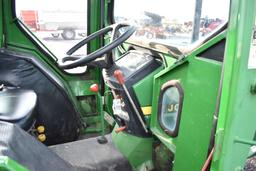 JD 970 w/ 440 loader, 1,280hrs, 4wd, 9spd, cab w/ air, 540pto, 3pt w/ toplink, 1 remote, 44x18.00-20