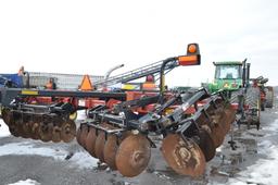 DMI Tiger-mate 28' field cultivator, leveling tines, packer hitch & hyd