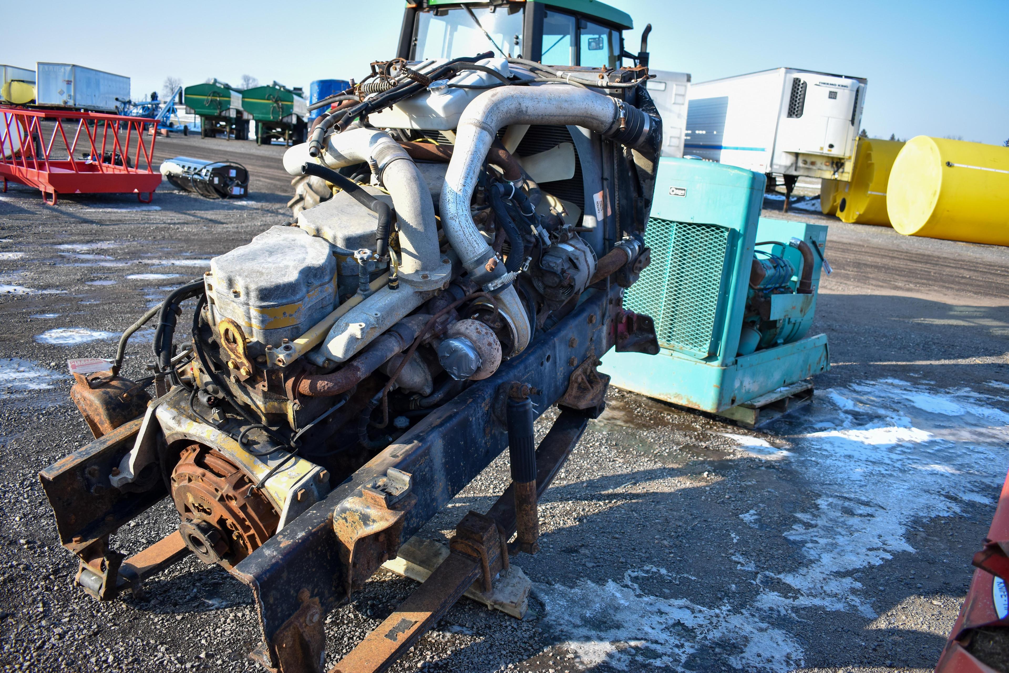 Cat C12 engine w/ jake brake (was a working unit when taken out of truck)