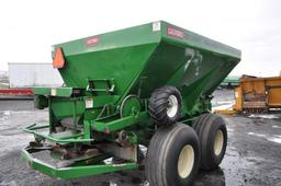 Salford BBI Liberty 8 ton fert spreader w/ double spinner, tandem axle