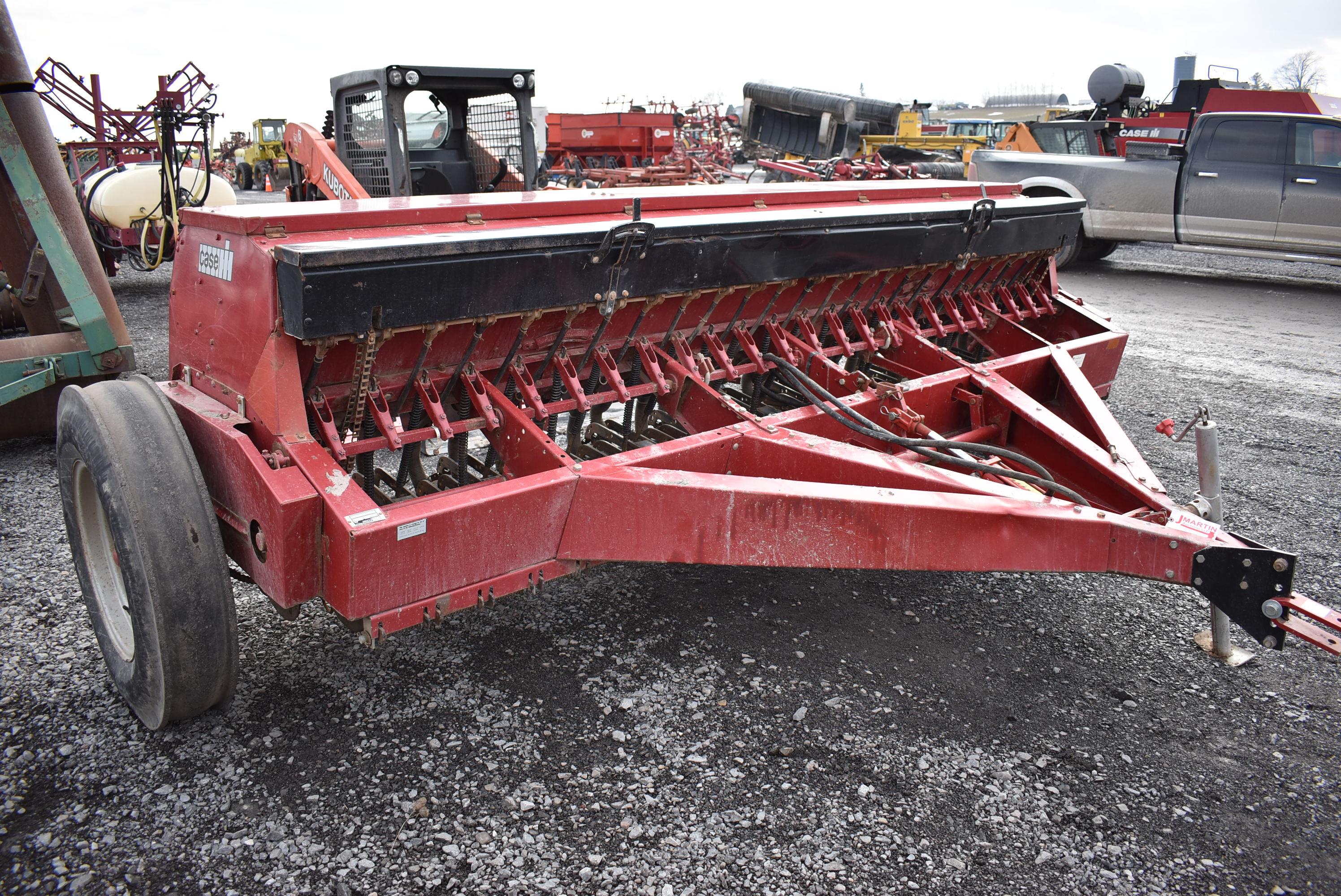 CIH 5100 Soybean Special grain drill, 24x6, grass seeder, double disc