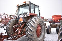IH 1586 tractor w/ 4604hrs, 6spd trans, 3 remotes, 3pt, 540/1000 pto, cab, Case EZ Guide 250 Gps, en