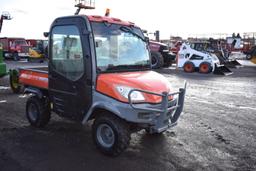 Kubota RTV1100 w/ 2693hrs, 4wd, hyd dump, cab w/ heat/air