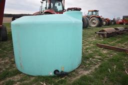 1500gal vertical round water tank